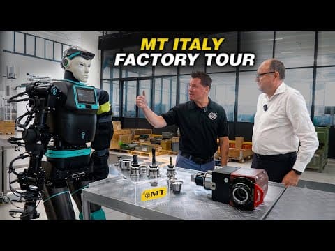INSIDE MT MARCHETTI 🇮🇹 | How World-Class CNC Live Tooling Is Made in Italy!
